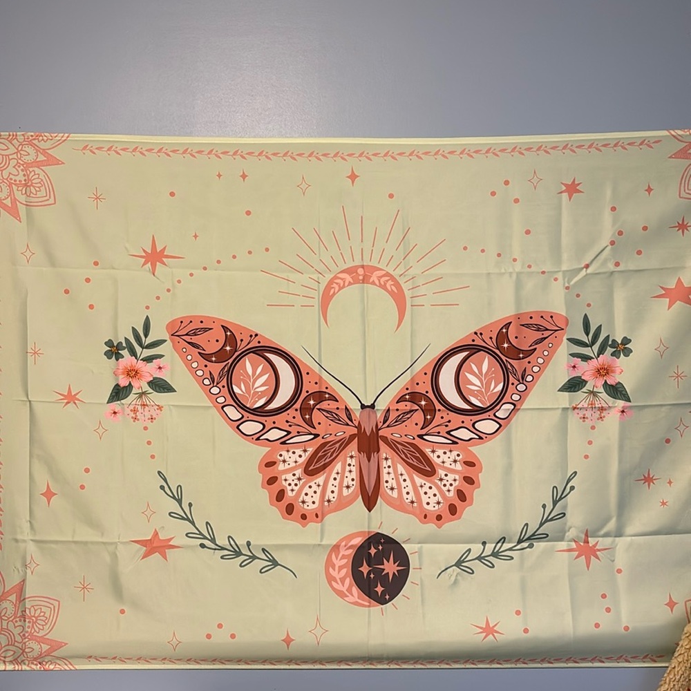 40L x 60W Butterfly Spiritual Tapestry